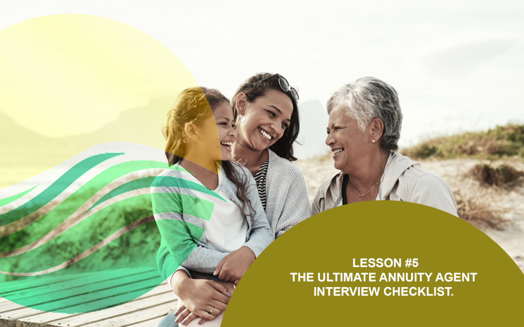 Lesson 5 The Ultimate Annuity Agent Interview Checklist